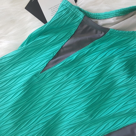 Echo Design Jacquard Underwire One Piece Swimsuit - Picture 6 of 8